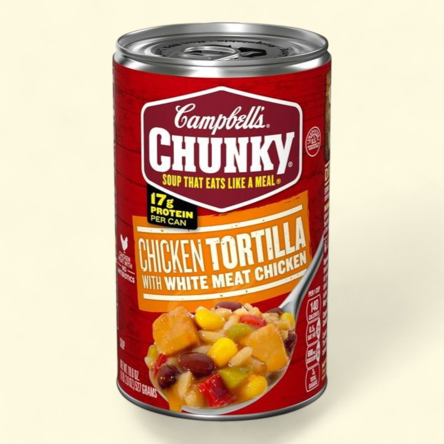 Campbell's Chunky Soup, Chicken Tortilla Soup with Grilled White Meat Chicken, 18.6 oz Can