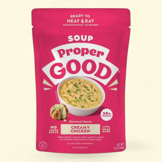 Proper Good Creamy Chicken Soup, 12 oz