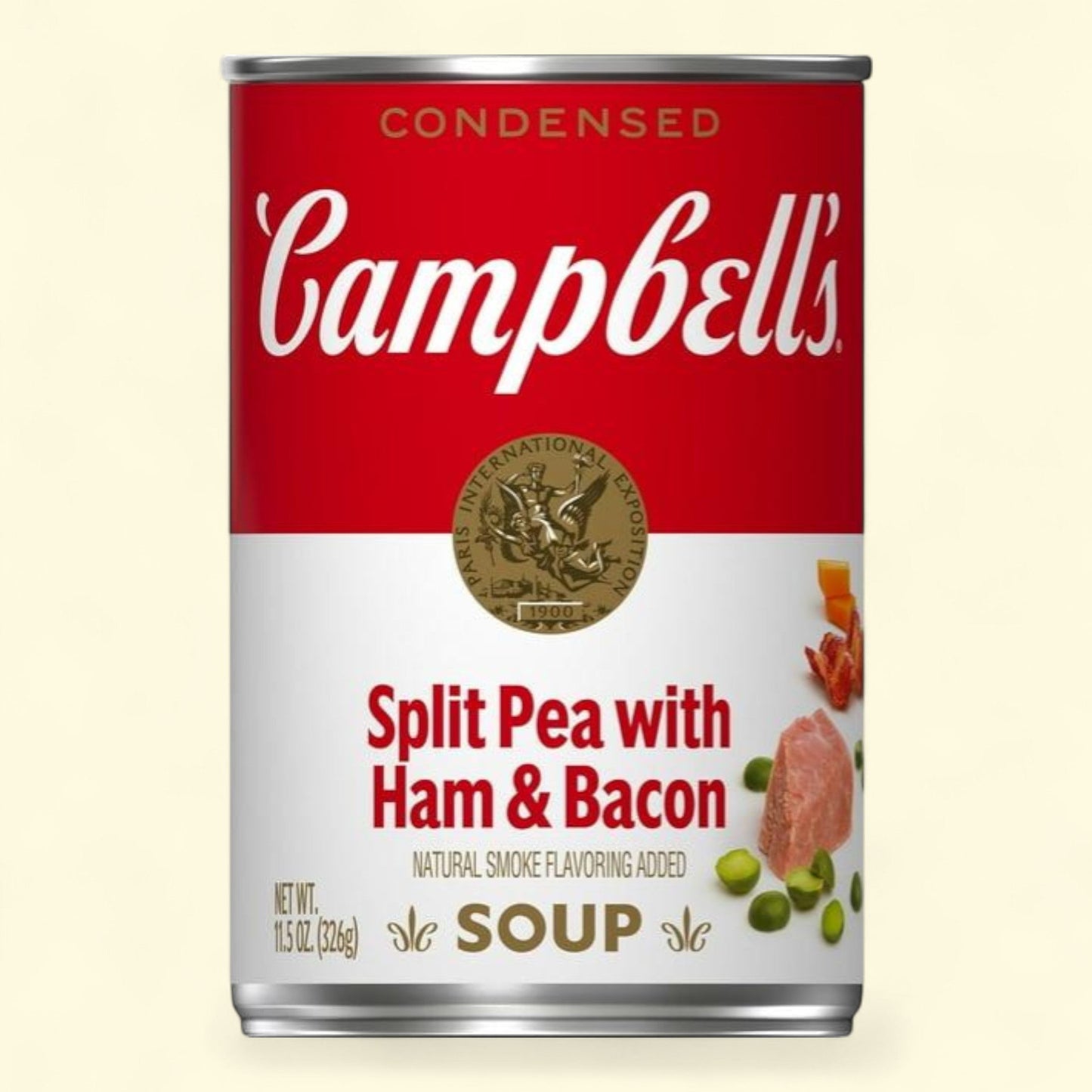 Campbell's Split Pea Soup with Ham and Bacon, 11.5 oz Can