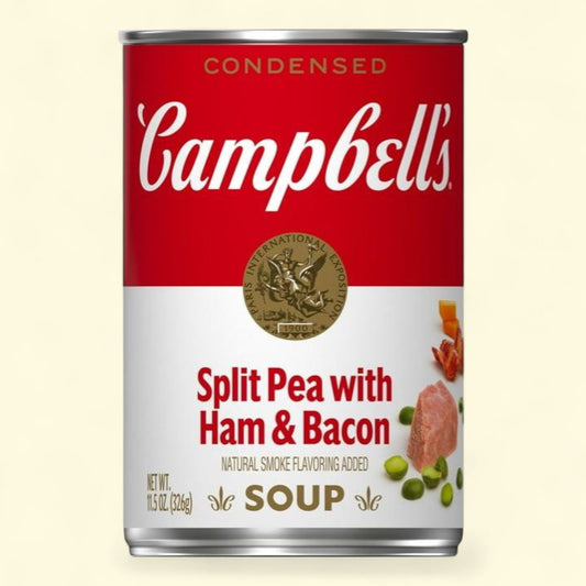 Campbell's Split Pea Soup with Ham and Bacon, 11.5 oz Can