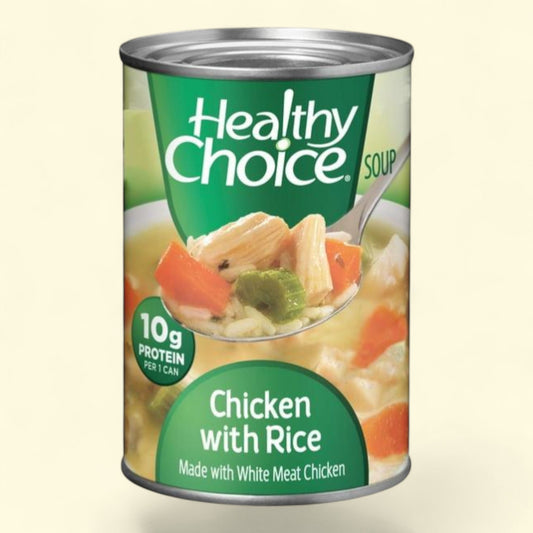 Healthy Choice Chicken With Rice Soup, 15 oz