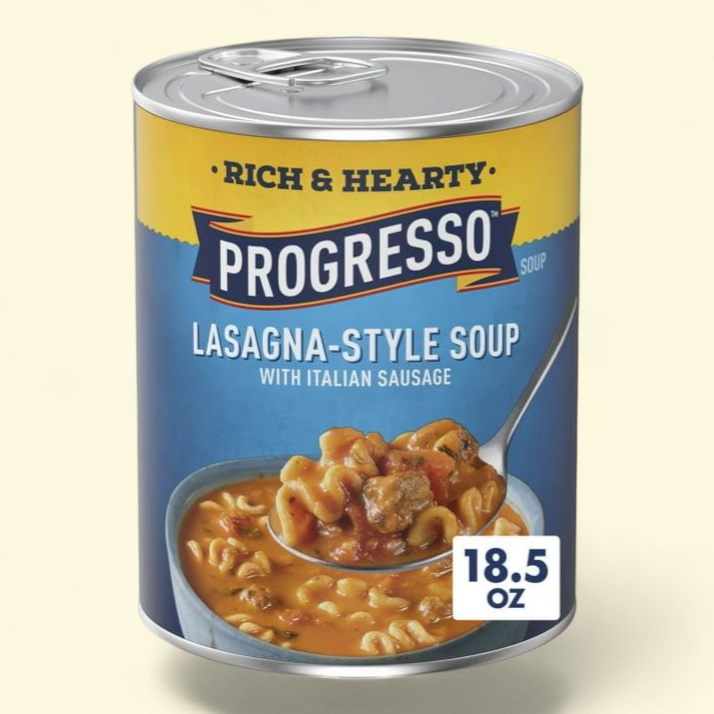 Progresso Rich & Hearty, Lasagna-Style Soup With Italian Sausage, 18.5 oz