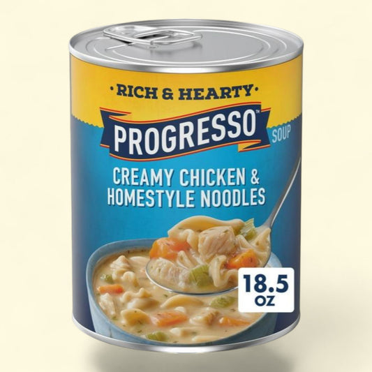 Progresso Creamy Chicken and Homestyle Noodles Soup, 18.5 oz