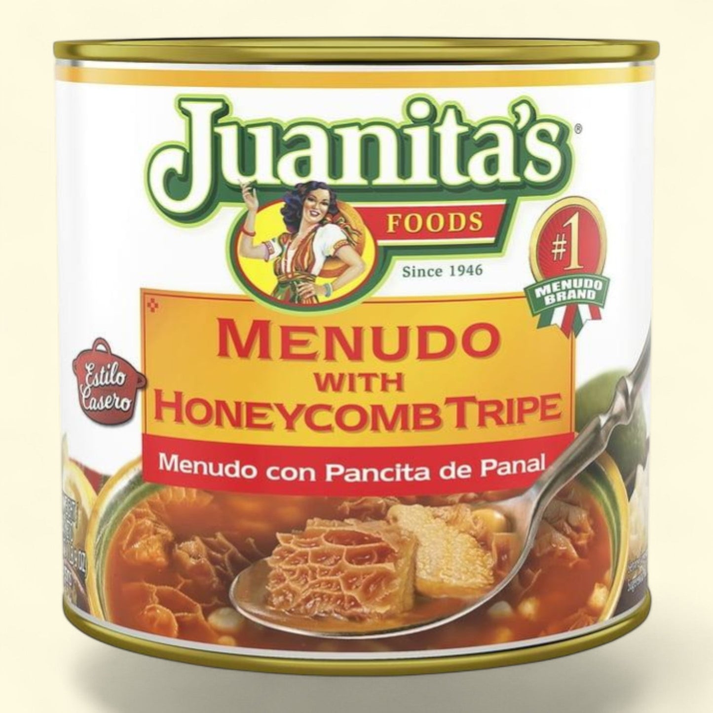 Juanita's Foods Menudo with Honeycomb Tripe Soup, 25 oz.