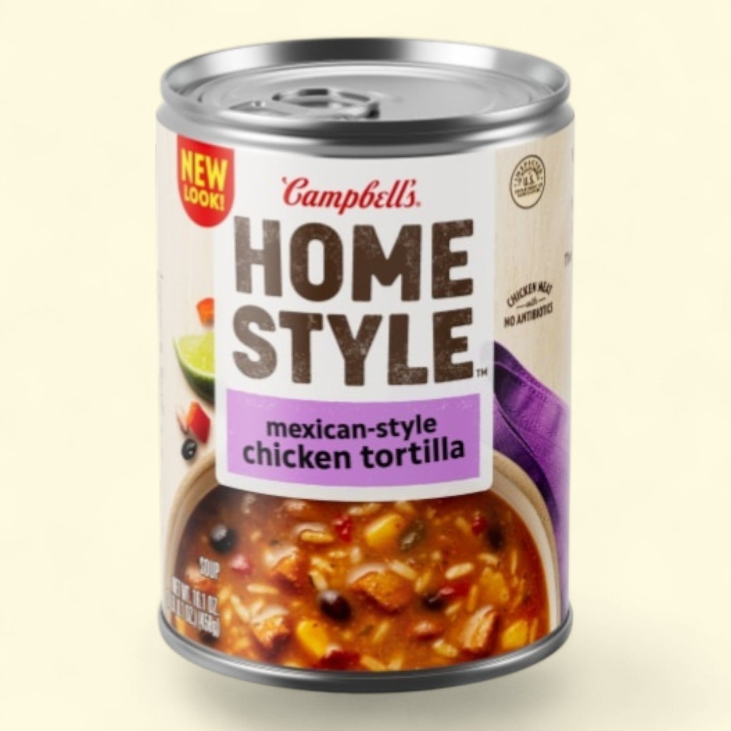 Campbell's Homestyle Mexican-Style Chicken Tortilla Soup, 18.6 oz