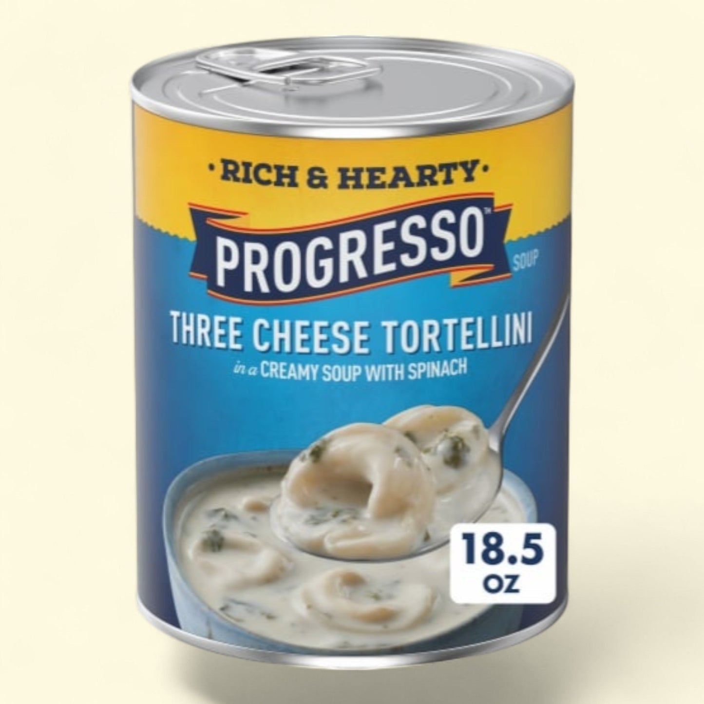 Progresso Rich & Hearty Three Cheese Tortellini Soup, 19 oz.