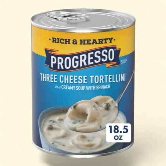 Progresso Rich & Hearty Three Cheese Tortellini Soup, 19 oz.