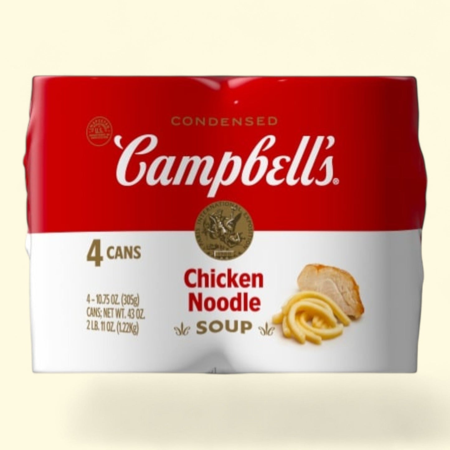 Campbell's Condensed Chicken Noodle Soup, 10.75 oz — authentic US product shipped worldwide by Treatspree