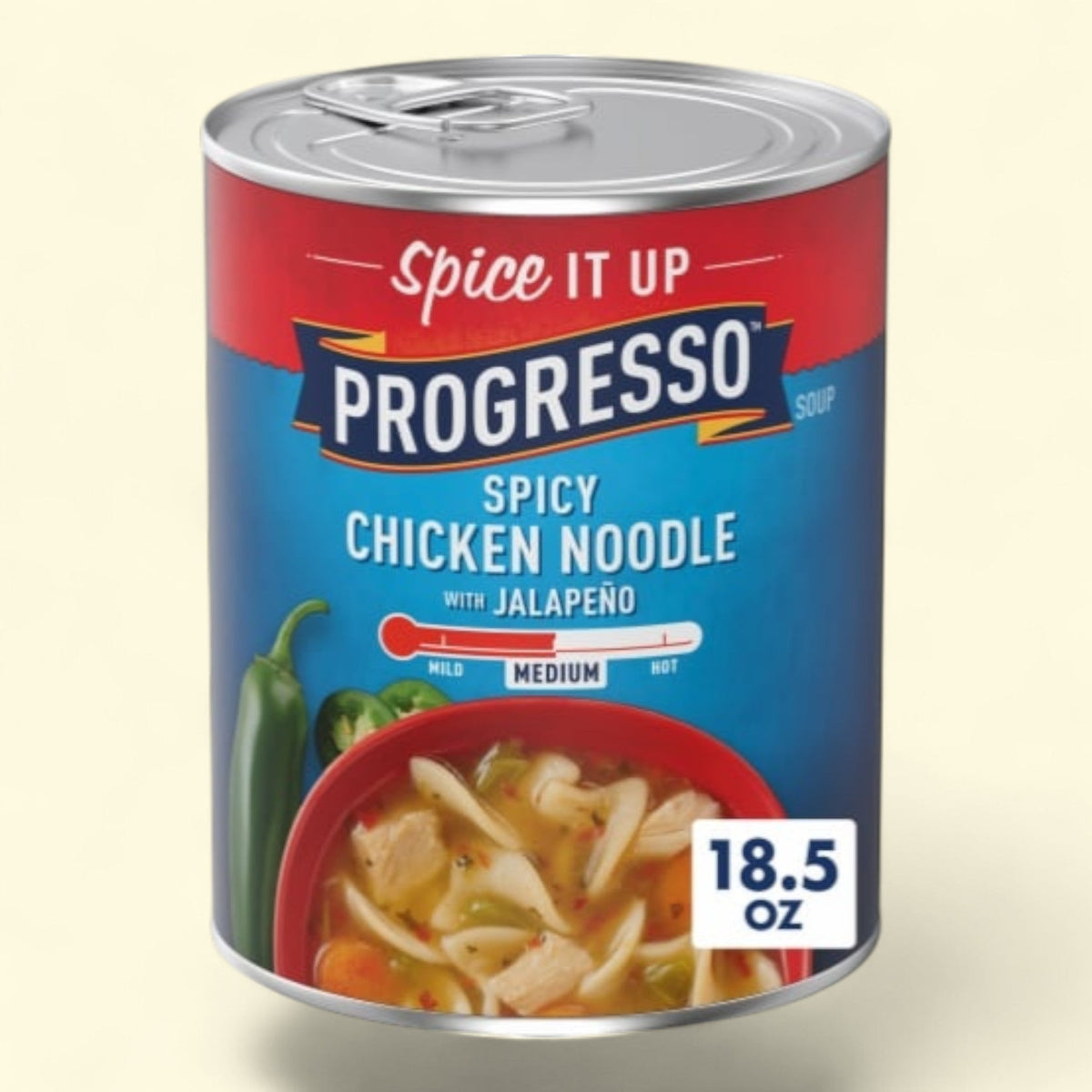 Progresso Spicy Chicken Noodle Soup, 18.5 oz — authentic US product shipped worldwide by Treatspree