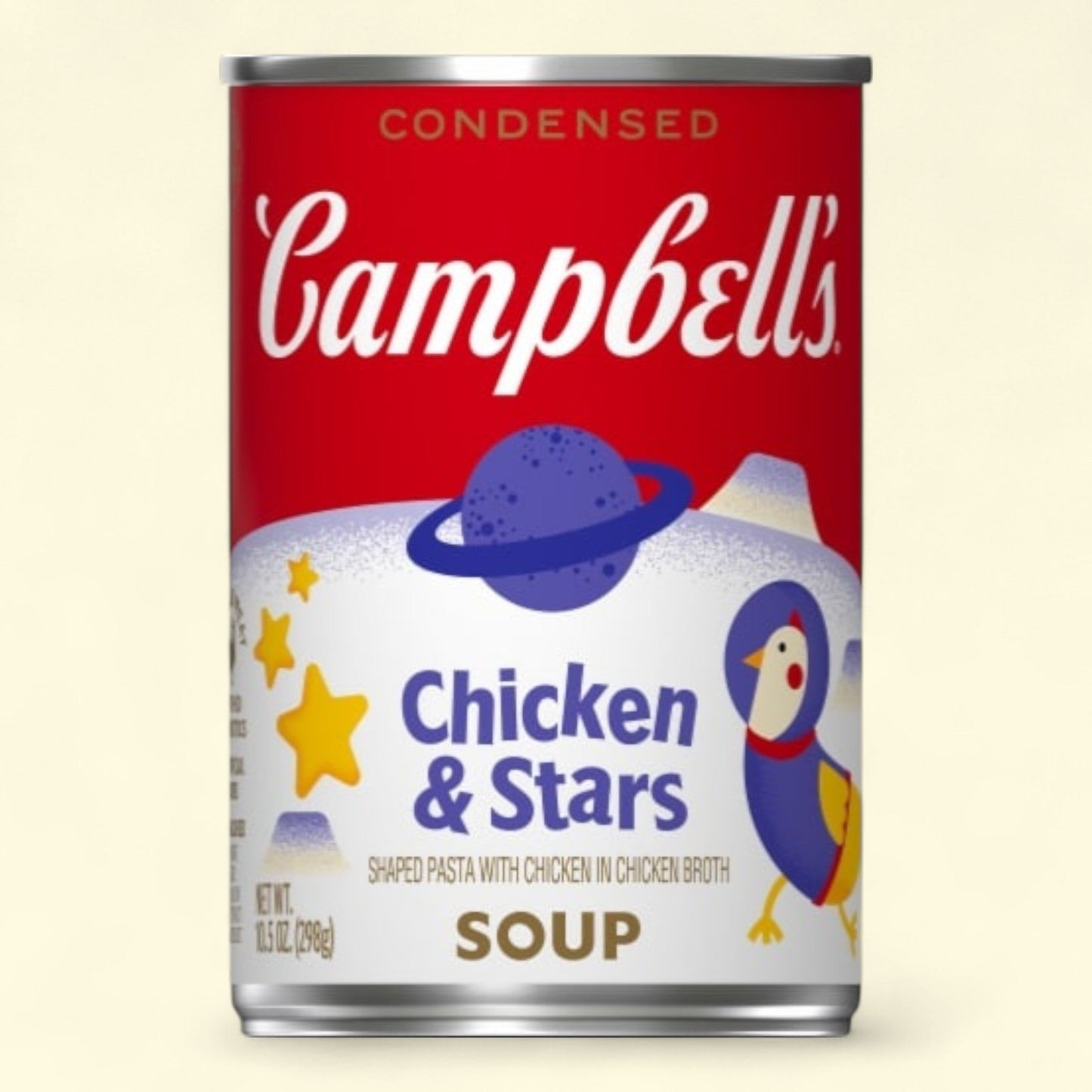 Campbell's Condensed Chicken and Stars Soup, Kids, 10.5 oz.