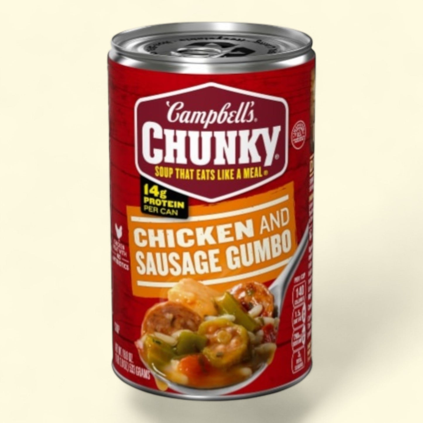 Campbell's Chunky Grilled Chicken & Sausage Gumbo Soup, 18.8 oz