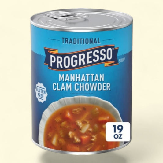 Progresso Manhattan Clam Chowder Soup, 18.5 oz.