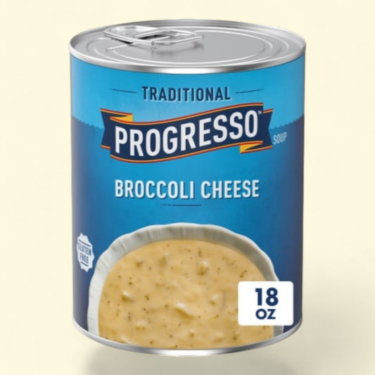 Progresso, Traditional Broccoli Cheese Soup, Gluten Free, 19 oz