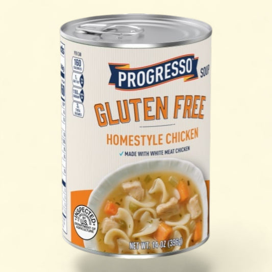 Progresso Homestyle Chicken Soup, Gluten Free, 18.5 oz