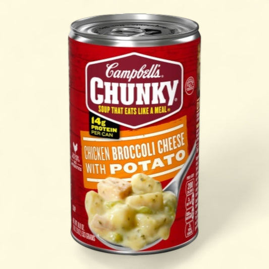 Campbell's Chunky Soup Chicken Broccoli Cheese Soup, 18.8 oz