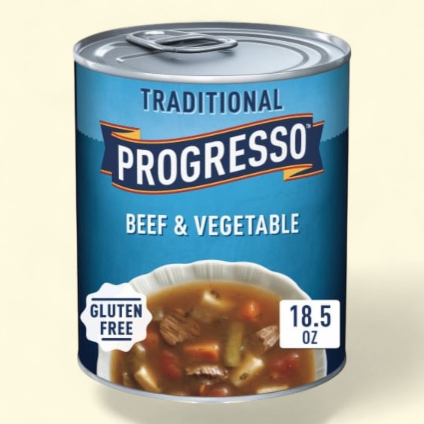 Progresso Traditional Gluten Free Beef & Vegetable Soup, 18.5 oz