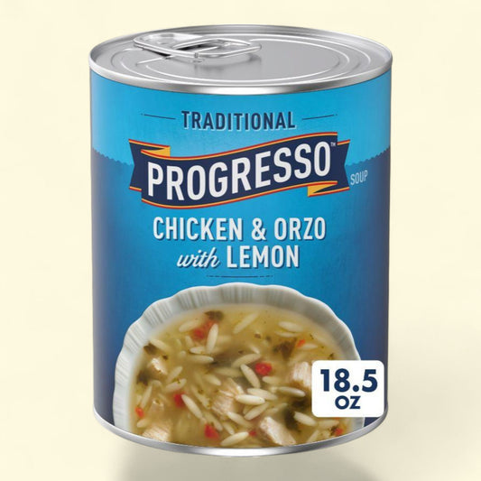Progresso Chicken & Orzo with Lemon Soup, 18.5oz