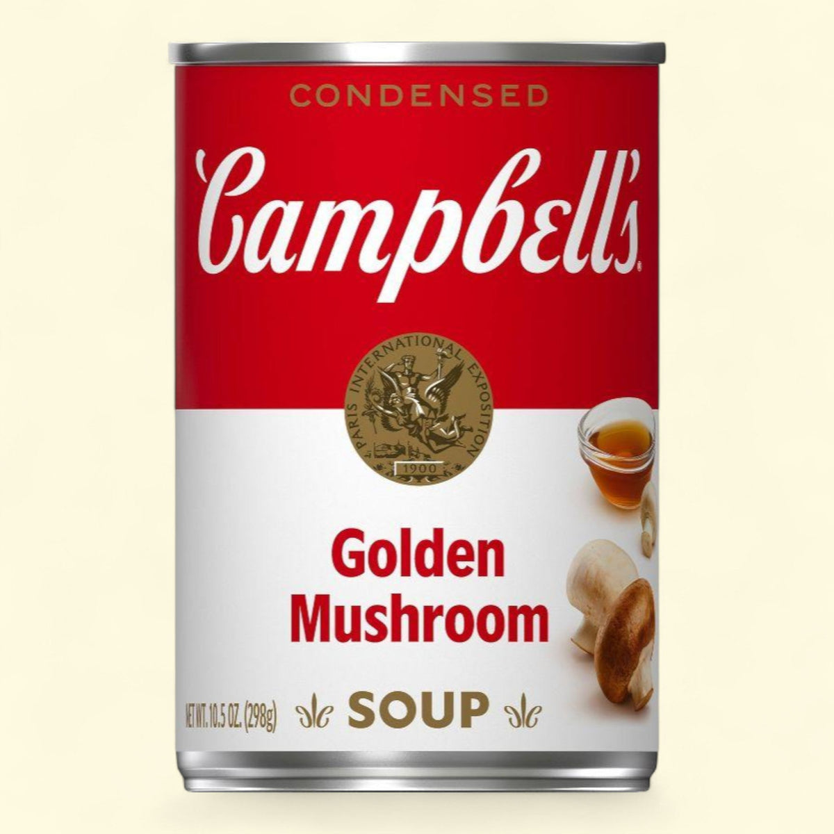 Campbell's Golden Mushroom Soup, 10.5oz — authentic US product shipped worldwide by Treatspree