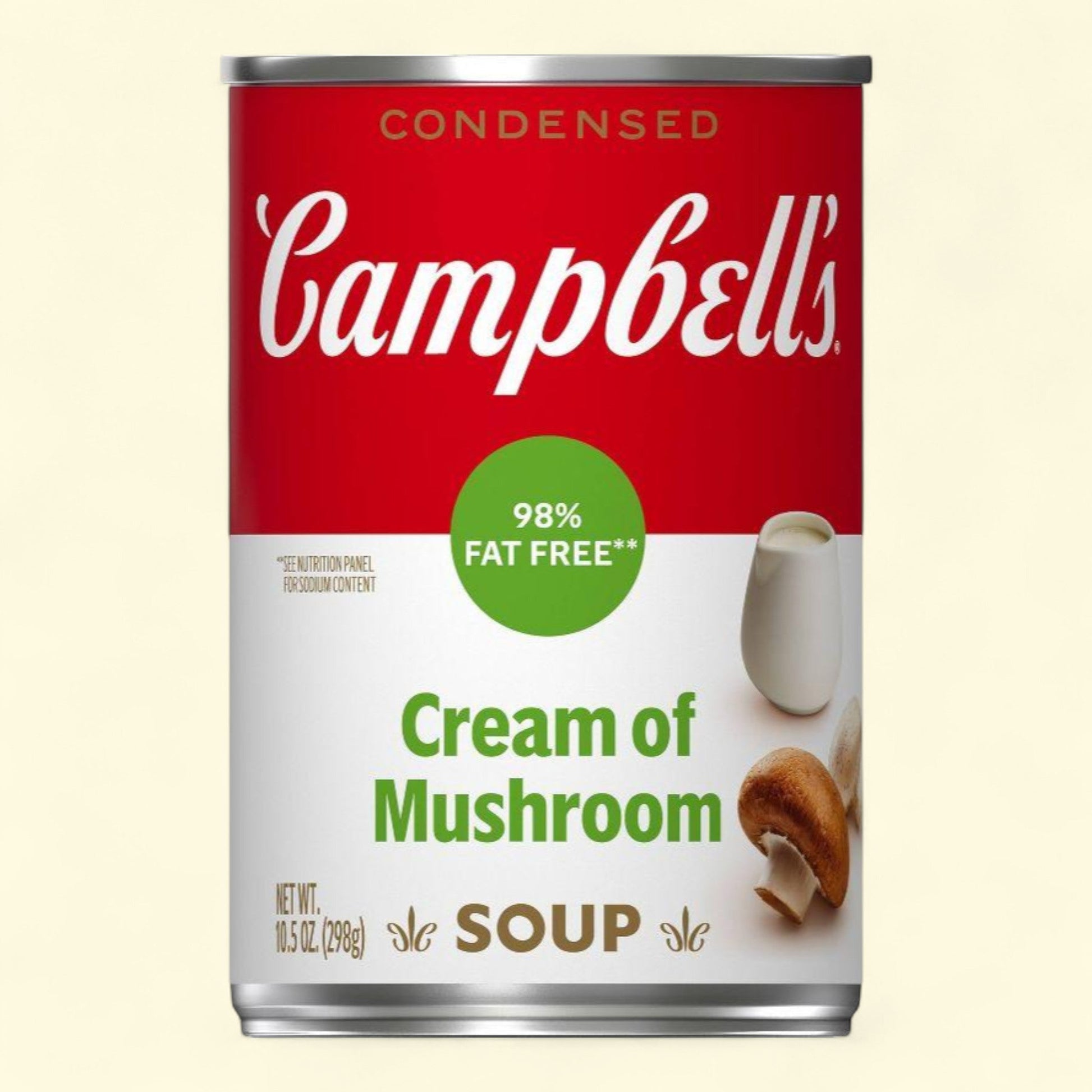 Campbell's Cream of Mushroom Soup, 10.5oz — authentic US product shipped worldwide by Treatspree