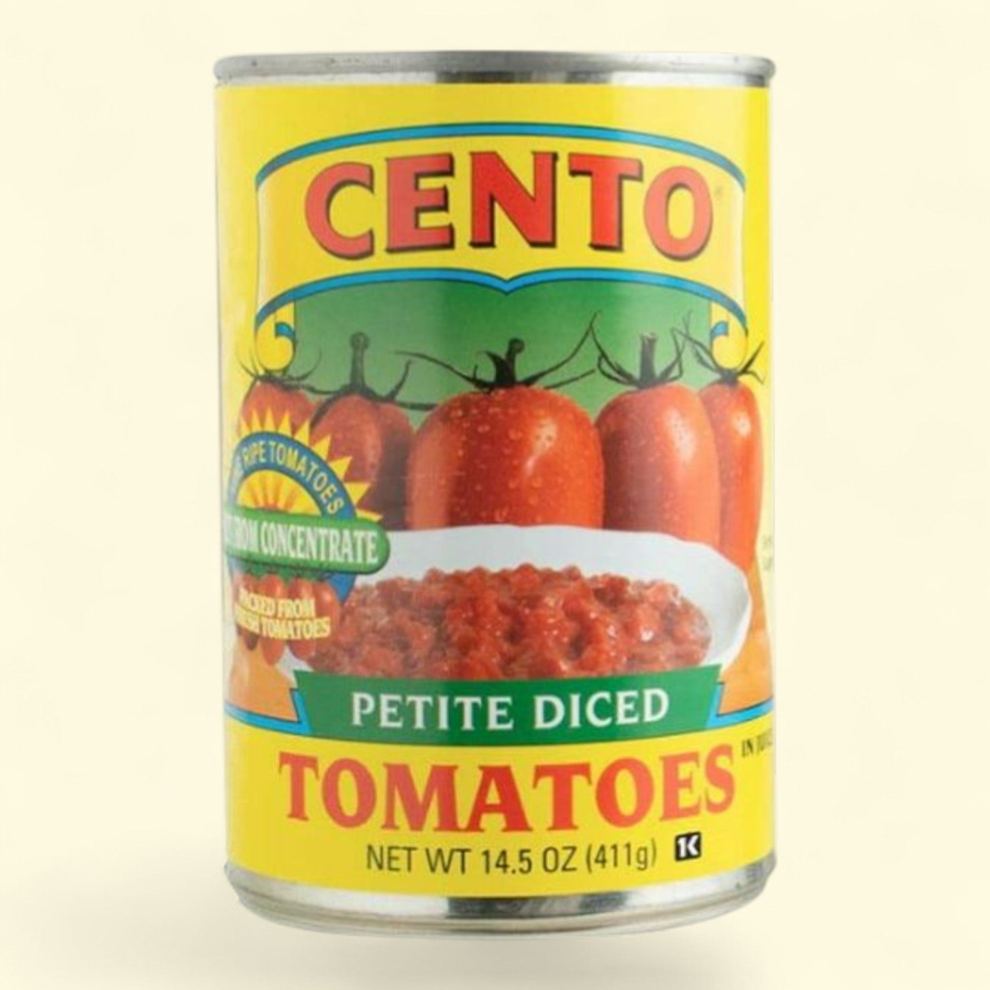 Cento Petite Diced Tomatoes, 14.5 Oz — authentic US product shipped worldwide by Treatspree