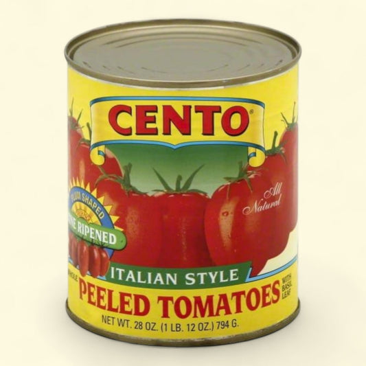 Cento Peeled Tomatoes, Italian Style, 28 Oz — authentic US product shipped worldwide by Treatspree