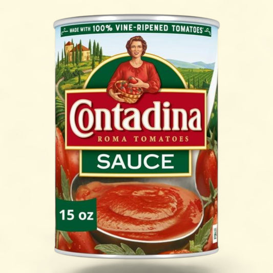Contadina Tomato Sauce, Canned Tomatoes, 15 oz Can — authentic US product shipped worldwide by Treatspree