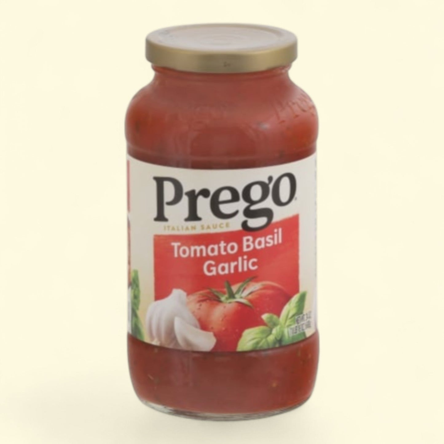 Prego Italian Tomato Sauce, Basil & Garlic, 24 oz — authentic US product shipped worldwide by Treatspree