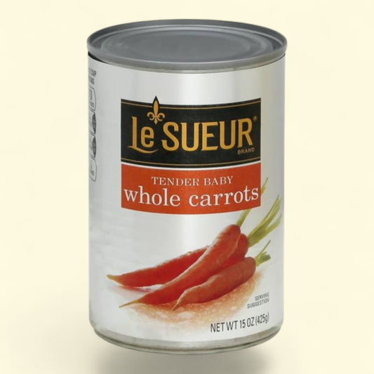Le Sueur Whole Tender Baby Carrots, 15 oz Can