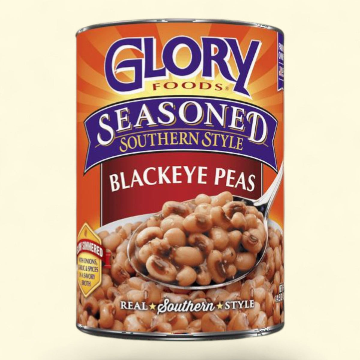 Glory Foods Seasoned Southern Style Blackeye Peas, Canned Peas, 15.... — authentic US product shipped worldwide by Treatspree