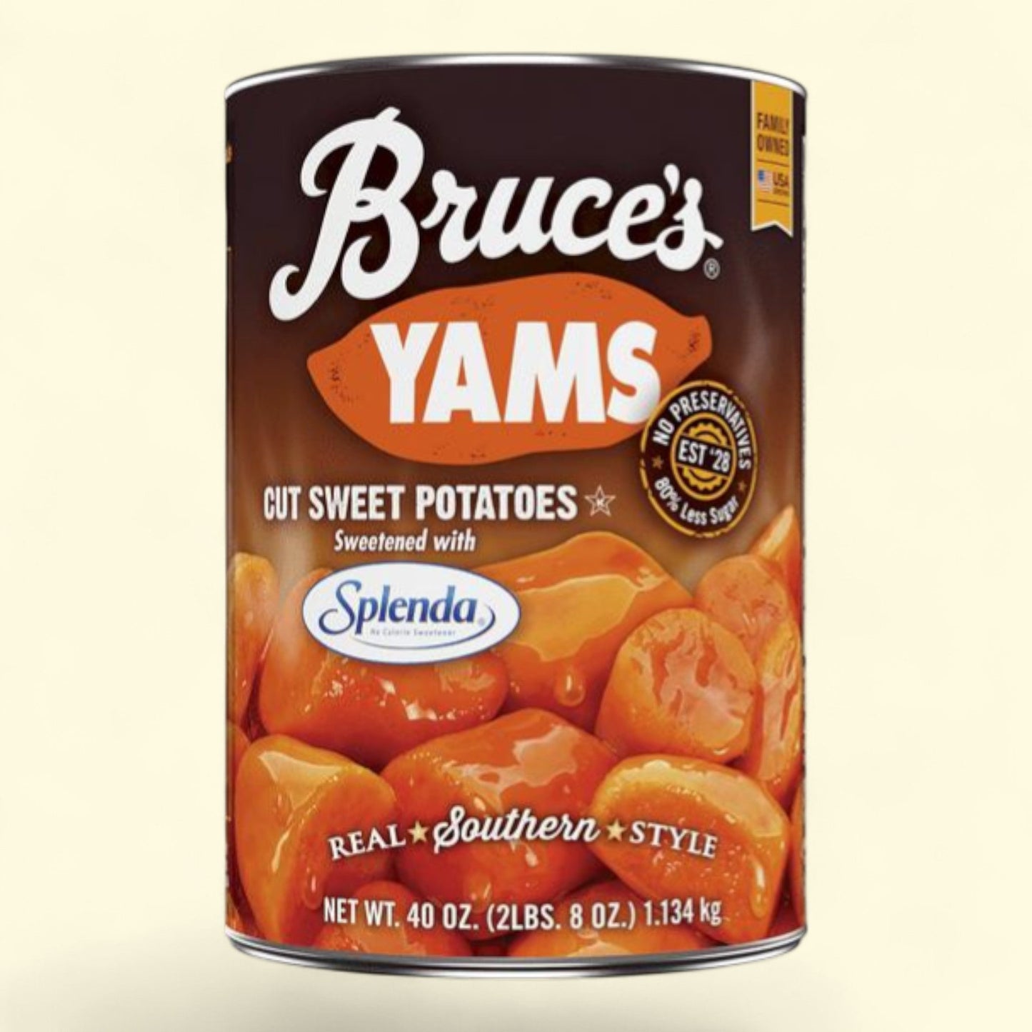 Bruce's Canned Yams Cut Sweet Potatoes, 40 oz