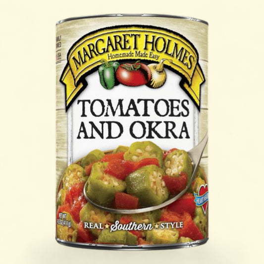Margaret Holmes Tomatoes and Okra, 14.5 oz