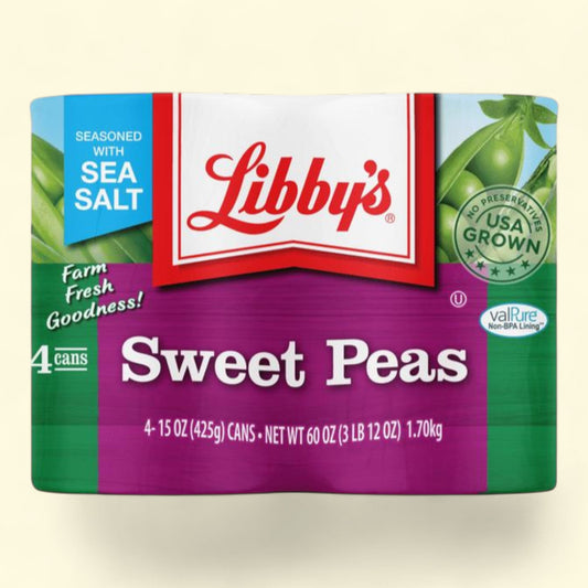 Libby's Sweet Peas, 15 oz, 4 count