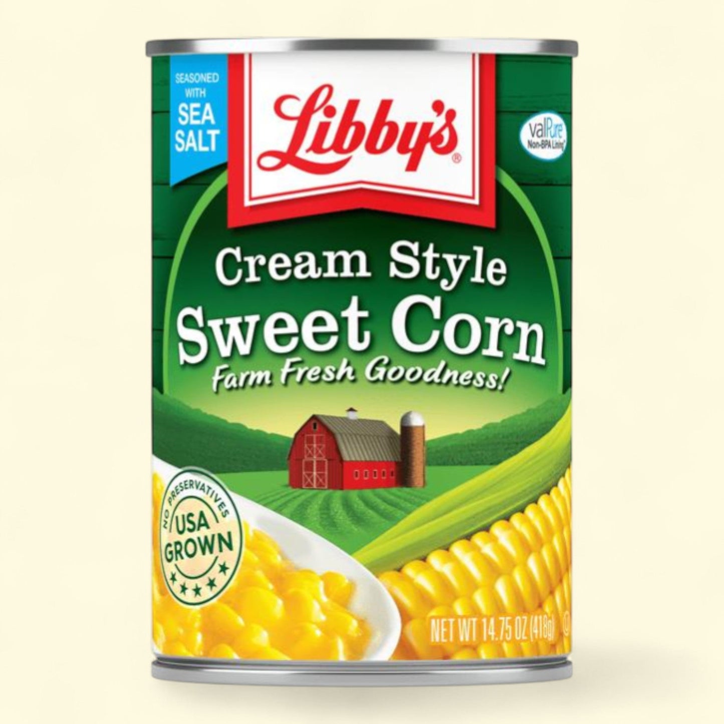 Libby's Cream Style Sweet Corn, 14.75 oz. Can