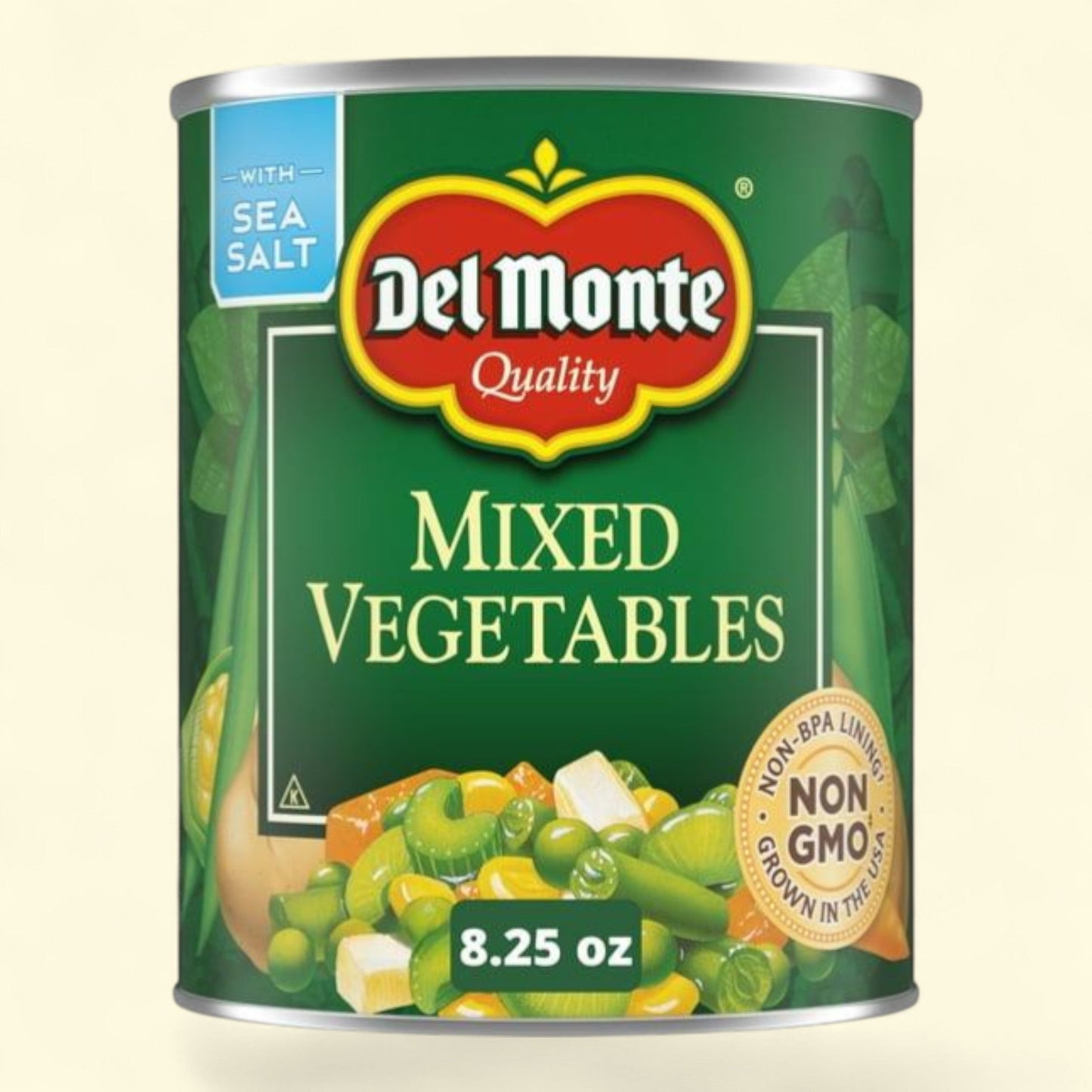Del Monte Mixed Vegetables, 8.25 oz Can