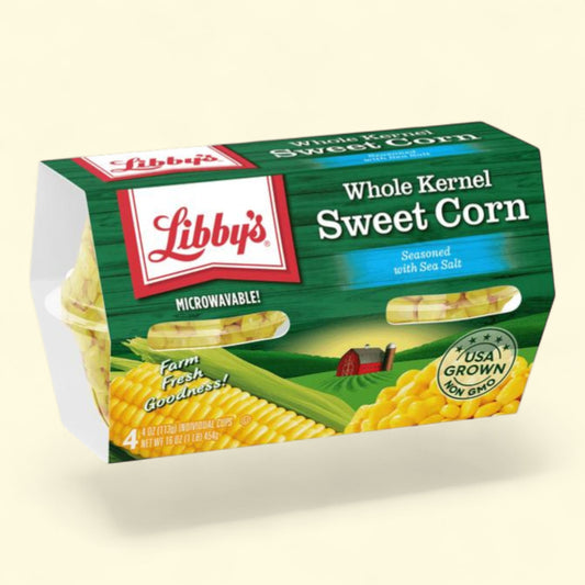 Libby's Whole Kernel Sweet Corn, 4 Oz, 4 Count