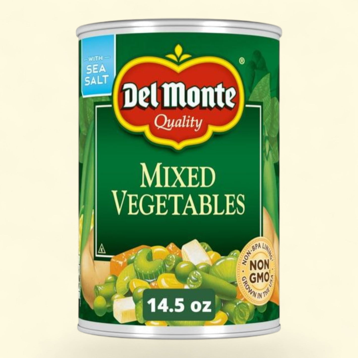 Del Monte Mixed Vegetables, 14.5 oz Can