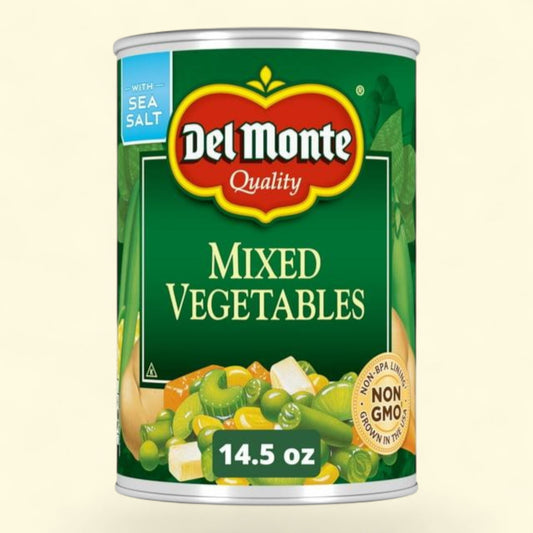 Del Monte Mixed Vegetables, 14.5 oz Can