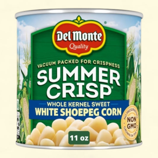 Del Monte Summer Crisp White Shoepeg Corn, 11 oz
