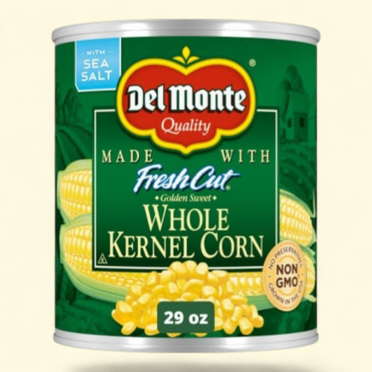 Del Monte Golden Sweet Whole Kernel Corn, 29 oz
