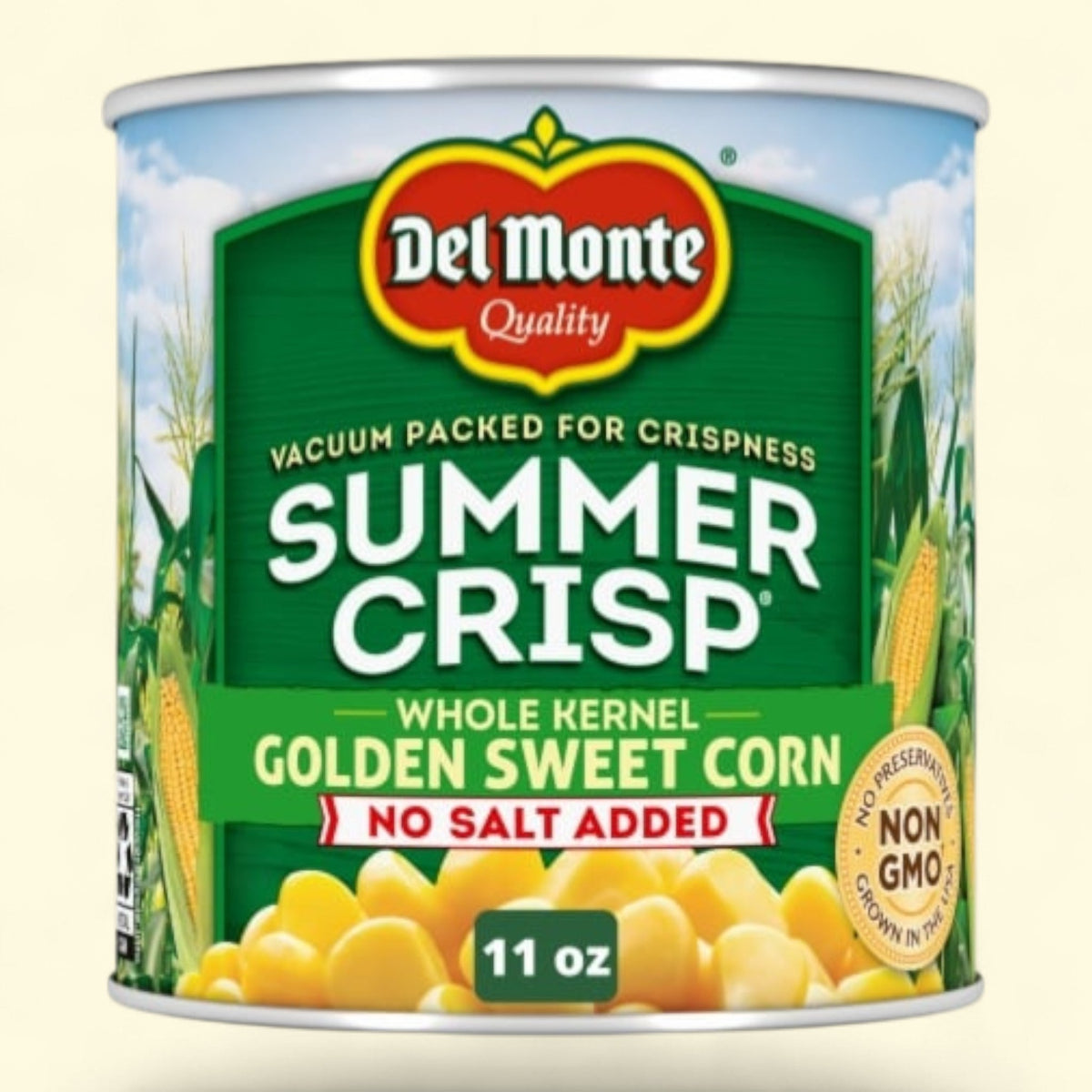 Del Monte Summer Crisp Whole Kernel Golden Sweet Corn, No Salt Adde... — authentic US product shipped worldwide by Treatspree