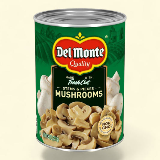 Del Monte Mushroom Stems & Pieces, 8oz