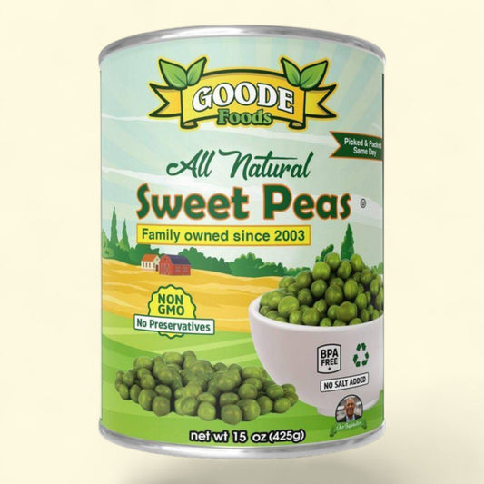 Goode Foods Sweet Peas, 15oz