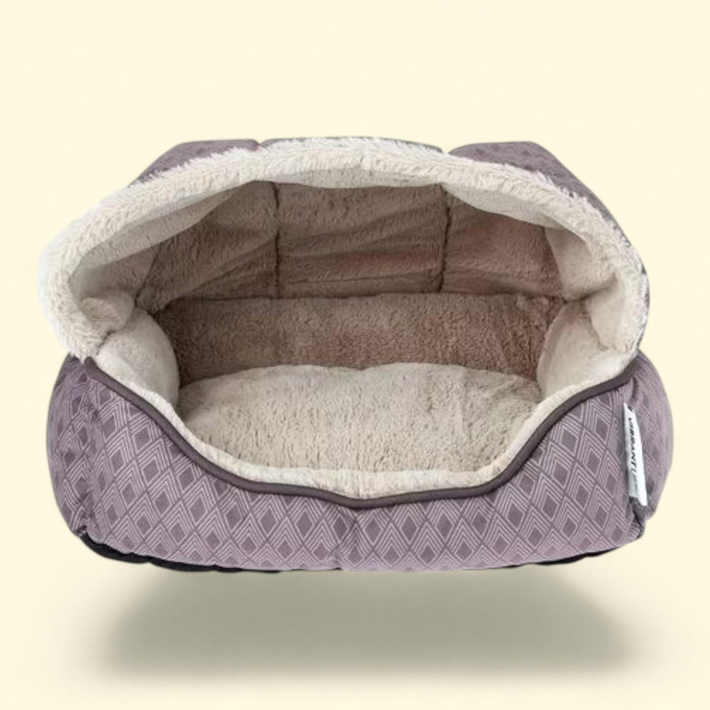 Vibrant Life Oval Small Cuddler Dog Bed, Taupe — authentic US product shipped worldwide by Treatspree
