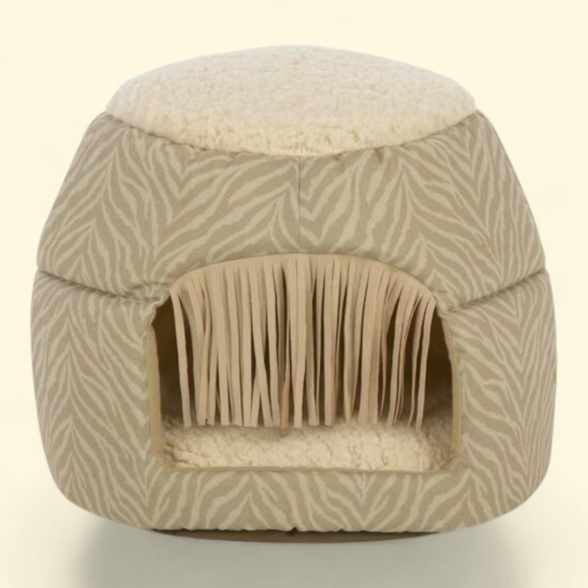 SmartyKat Fringed Honeycomb Cat Bed, One Size — authentic US product shipped worldwide by Treatspree