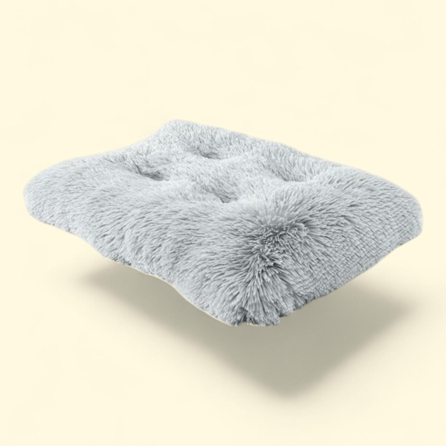 Precious Tails Eyelash Faux Fur Tufted Cat Dog Mat, Small