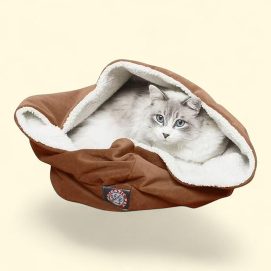 Lit pour chat « Burrow » de Majestic Pet, 43 cm