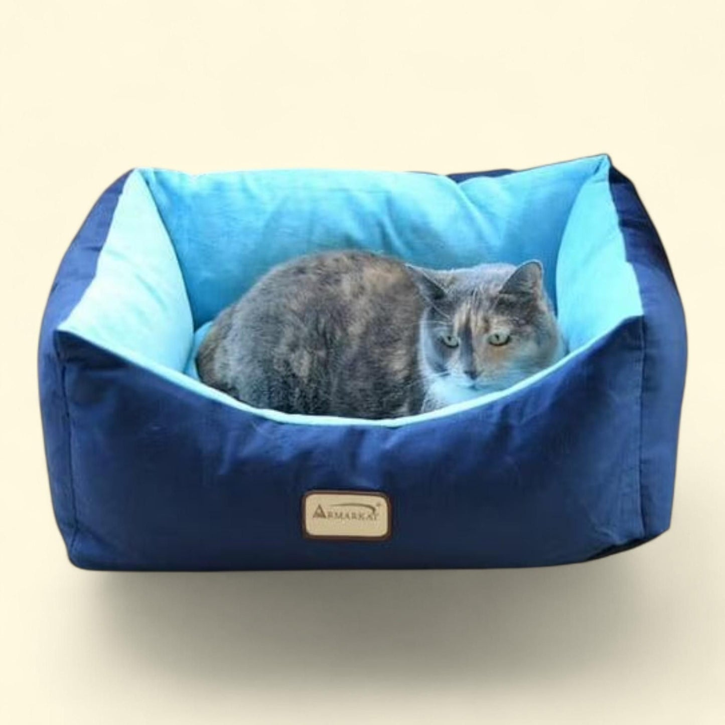 Armarkat Pet Bed 18-Inch Blue