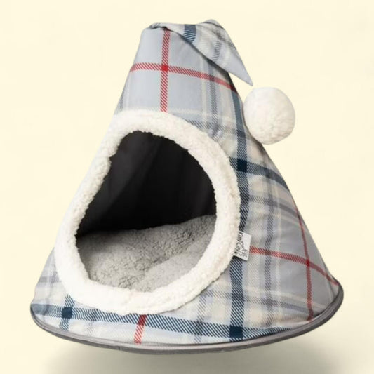 Kitty City Santa Hat Bed, Size