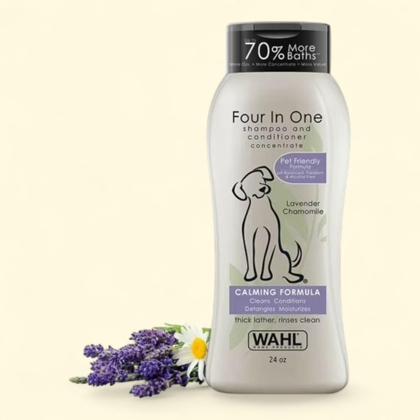 Wahl Calming Formula Dog Shampoo and Conditioner, 24oz.