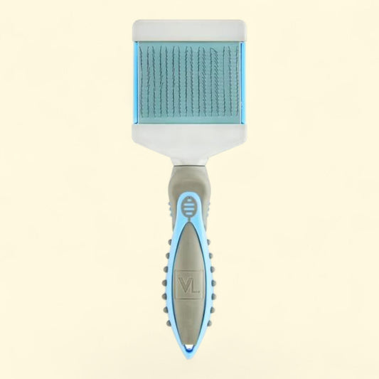 Vibrant Life Massage and Slicker Brush for Cats, Flexible, Size